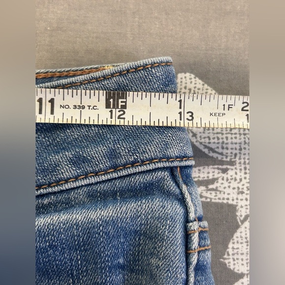 👖”American Eagle” Ladies Blue Super Stretch Skinny Jeans with Subtle Whiskering💙 - Picture 12 of 15